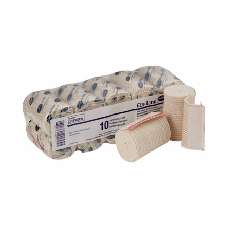 Eze-Band Lf Elastic Bandage 3 In. X 5 Yard Double Hook and Loop Closure Tan NonSterile 10PK 59130000